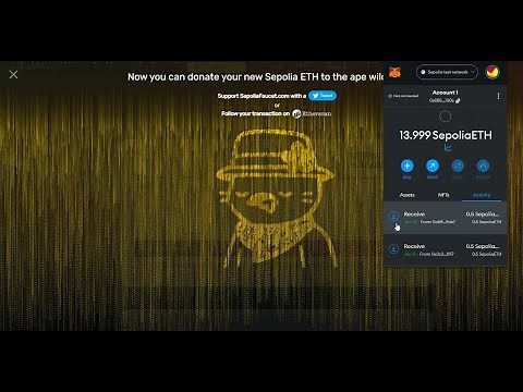 Metamask Tutorial: Adding Sepolia and Mumbai Test Networks + Free Ether! Step-by-Step Guide