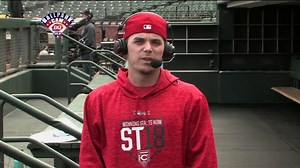 "It was a fun week." Scooter Gennett of the Cinncinnati Reds talks about earning NL Player of the Week honors. | MLB Network