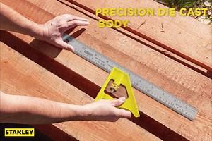 One of the most versatile measuring tools you can have. The STANLEY Sqaure Combination 300mm ensures precise measurements every time and features matching measurements to maintain consistency and precision from block to block. #PerformanceInAction | STANLEY Tools South Africa