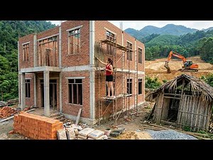 Genius Girl Transforms an Old Shack into Luxurious Brick House for Woman Living Alone