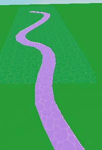 Texture shows trough another part