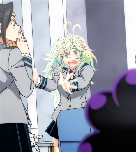 Minoru's face when he saw Hagakure😱 #mha #myheroacademia