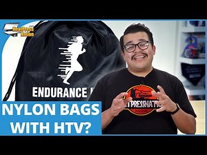 How to Customize a Nylon Bag with HTV