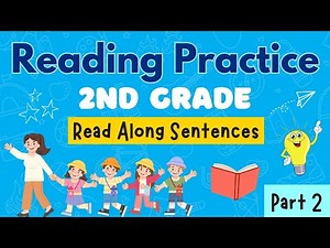 Fun Reading Practice For Kids: Easy Read Along Sentences For First And Second Grade Kids Part 2