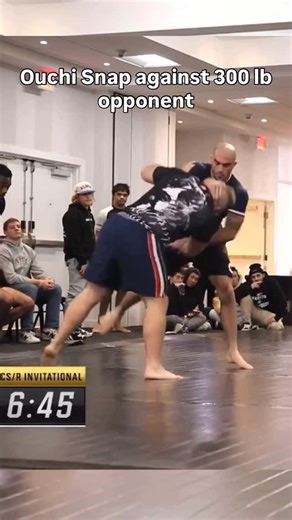 Ramiro Leon 🇦🇷 on Instagram: "Hitting one of my favorite moves, the Ouchi Snap against a big guy!! Shoutout to @cameronflorczakjj for the details 🙏🙇‍♂️ @kingsway_hq @goldbjj #bjj #jiujitsu #nogi #grappling"