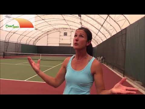 ClearSpan Fabric Structures builds Indoor Tennis Building in Oregon