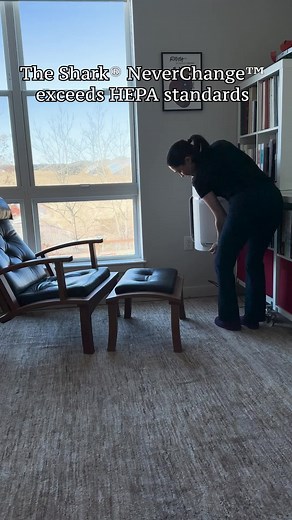 Take on more dust, dander & smoke with filters that last up to five years with Shark® NeverChange™