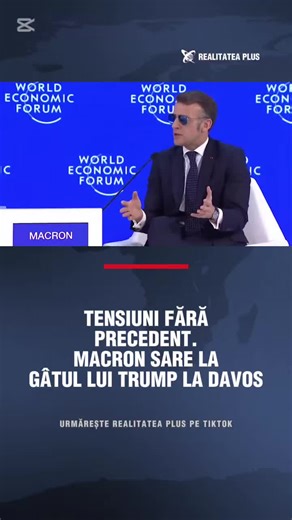 Tensiuni fără precedent la Davos. Președintele francez Emmanuel Macron l-a atacat pe Donald Trump după ce liderul de la Casa Albă a amenințat cu noi taxe vamale. Macron spune că Statele Unite subminează interesele Franței și vor o Europă subordonată și slăbită. La evenimentul din Elveția se află și președintele american. În același timp, Nicușor Dan e indecis. Potrivit unor surse, președintele României ar urma să anunțe dacă merge sau nu la Davos. Totul după ce inițial a spus că nu umblă „telele