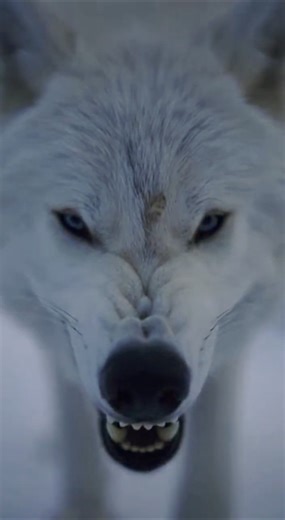 🐺⚡ WHITE WOLF CHALLENGES! BLACK WOLF DEFENDS HIS TERRITORY! 🐺❄️