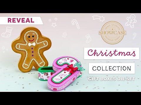 Introducing the Christmas Collection Gift Boxes Die Set | Tonic Studios