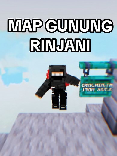 Map Gunung Rinjani di Minecraft: Panduan dan Link Download