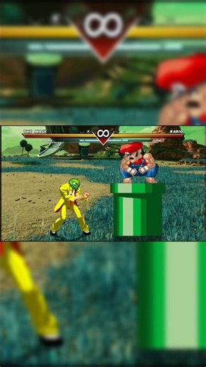 The Mask VS Rario - Epic Mugen Fight Round2