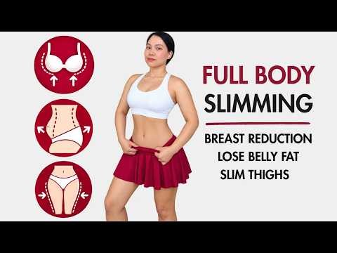 Easy Standing Workout to Reduce Breast Size, Lose Belly Fat & Slim Thighs | Full Body Slimming