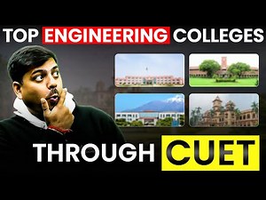 Top Engineering Colleges Through CUET 🔥 Best Govt BTech Colleges | Harsh sir |