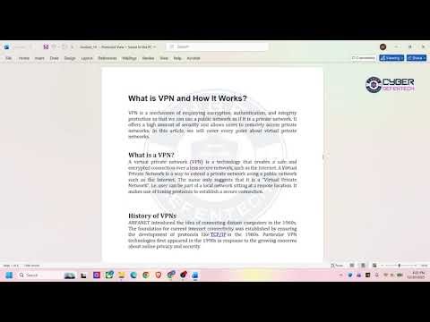 Networking🌐 : Module 14 - VPN (Virtual Private Network)
