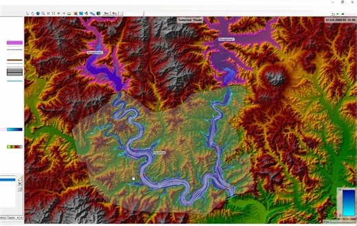 用HEC-RAS6.2.0模拟二维双溃坝、二维桥梁、二维涵洞水动力