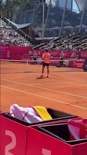 Jaime Faria accepts defeat to Bernabé Zapata Miralles at the Estoril Challenger 2025 #atptour