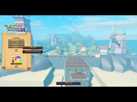 Destiny Seas Online Customization (UNCOPYLOCKED)