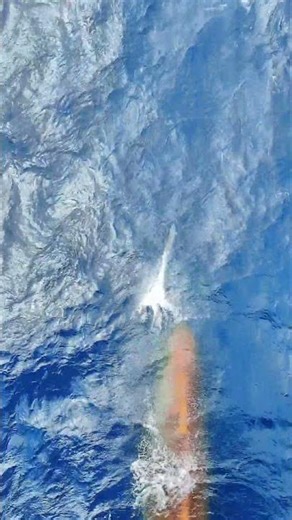 Ship Bow Cutting Through Waves 🌊🔥 Stunning Front View!#shorts