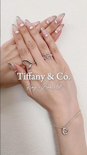 【Tiffany & Co.】手元を華やかに彩るリング×ブレスレットのコーディネート💍✨ #ヴィンテージ #アクセサリー #ティファニー #ティファニーリング