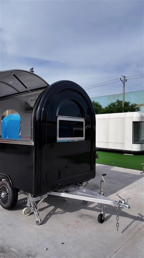 Coffee trailer, ERZODA food trailer, small catering trailer #ERZODA #FOODTRAILER #COFFEETRAILER