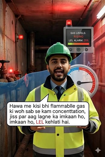What is a LEL lower explosive limit #accident #LEL #UEL #safetyfirst #safeworkzone | Abdul Hanan IDip Nebosh