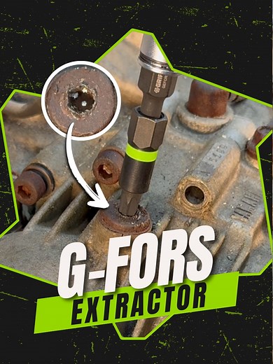 Have you seen the GripEdge G-FORS Extractors? Perfect for broken bolts, studs, and stripped-out flush-mounted fasteners. These extractors are bi-directional to allow you to work them back and forth to break loose the issue. #GripEdge #GripEdgeTools #LevelUp #Extractors #Mechanic #NewTools #toolsforsuccess #electricians #electriciansoftiktok #fypviralシ #fypシ