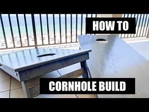 How To // Cornhole Build with Cut List