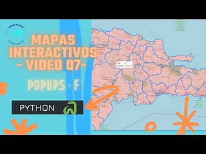 Como crear mapas interactivos desde 0 con PYTHON 🐍🐍🐍 / Video 07-- Popups 🗺️🗺️|2022