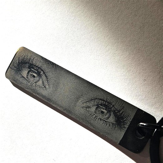 Custom Eye Photo Keychain, Personalized Stainless Steel Keyring, Wife Eyes, Girlfriend Eyes - Etsy