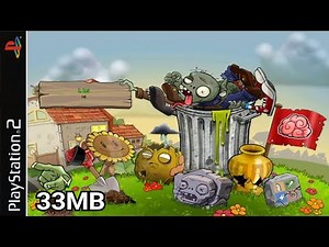 Plants vs Zombies PS2 ISO
