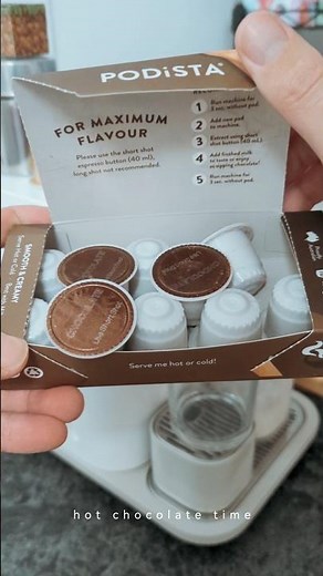 Podista Pods - Making a Hot Chocolate with the Nespresso Gran Lattissima