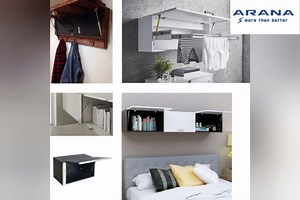 10 inch 45N/10LB Per Prop Lift Supports Gas-Struts, 2 Pcs Gold Spring Shocks for Cabinet Door Tool Box Toy Truck Box lid Drawer DIY Builds with Mounting Brackets (Suitable Support Weight 8-11 LBS!)