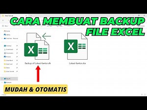 How to Automatically Backup Excel Files | Excel Tutorial