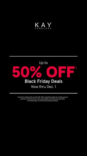 Black Friday deals just dropped ✨ | Kay Jewelers