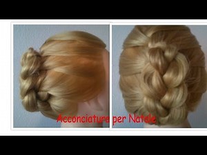 Come Fare Raccolto Treccia Francese | Tutorial acconciatura Elegante