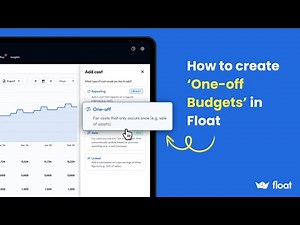 How to add a One-off Budget in Float