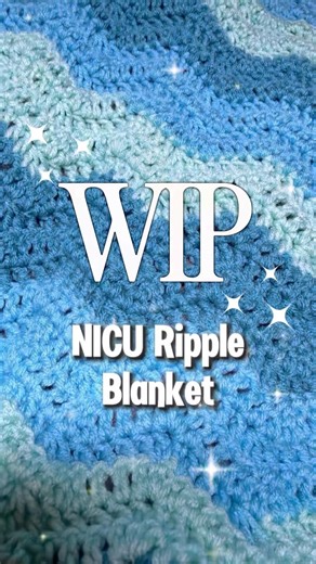 Sunday WIP 🩵💙 #crochet #wheeler8acres #crochetinspiration