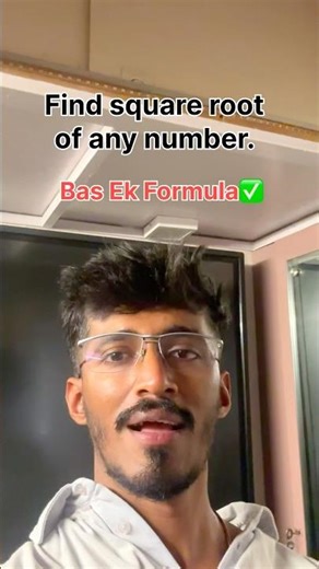 Finding Square Root ❣️❣️ #mandarborkar #maths