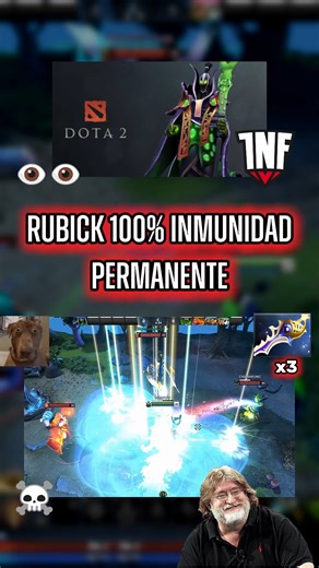 RUBICK OBTIENE HASTA 100% DE INMUNIDAD MÁGICA PERMANENTE?? 🤫 #dota2 #dota #dotatips #rubick #divine #dotawtf #mecanica | Infamous Gaming