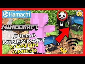 Minecraft | Como jugar con un amigo online | Hamachi | LAN Fácil y Rápido | Multijugador Gratis 2021