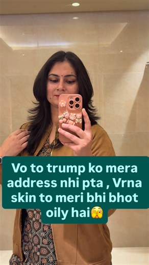 Neetu Shyoran on Instagram: "Bs bal bal bch gyi m to🤭😂 #venezuela #maduro #donaldtrumpmemes #usa #viralvideos"