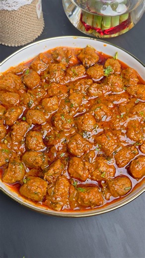Soya Chunks Recipe | Soya Chunks Ki Sabji | Soya Chunks Gravy | सोयाबीनचे वडे | #shorts #viral #food