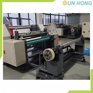 [Hot Item] Full Auto Bubble Foam Film Packing Metal Polyester Mesh Cutting Slitting Machine