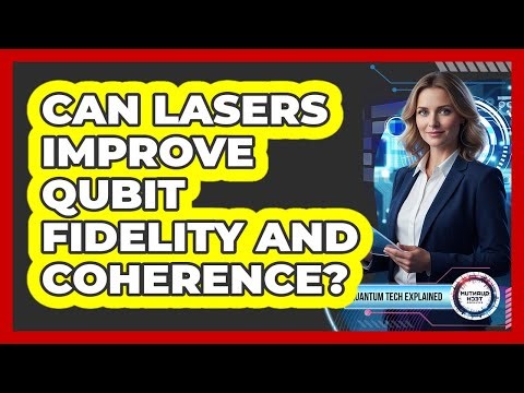 Can Lasers Improve Qubit Fidelity and Coherence?