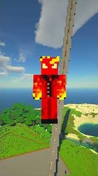 Climbing The Fastest Staircase In Minecraft...
