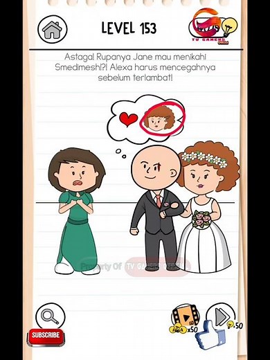 GAME BRAIN TEST 3 LEVEL 153 Walkthrough