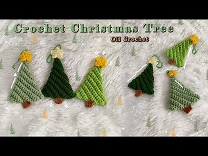 Crochet Christmas 🎄🌲 Crochet Christmas Tree for Beginners