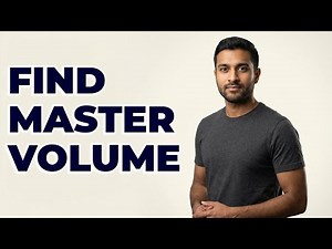 Where Is The Master Volume Control On My PC?