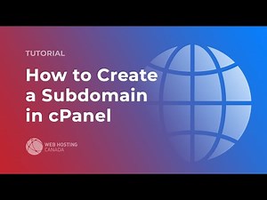 How to Create a Subdomain in cPanel